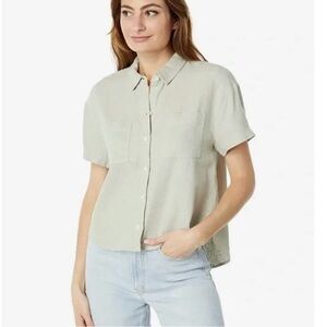 Madewell Light Gray Button Down Shirt
